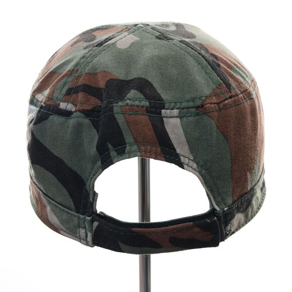 Ka'anapali Alii Women's Hawaiian Floral Camo Army Hat Cap Strap Back Embroidered - Picture 4 of 8